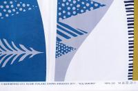 marimekko(マリメッコ)/KULTAKERO(ホワイト×ブルー×ベージュ系)/ファブリック(W145cm×L242cm)