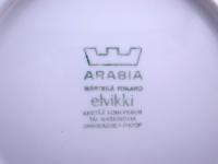 ARABIA(アラビア)/elvikki(ブルー)/プレート