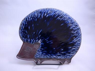 ARABIA(アラビア)/Siili(ハリネズミ、ブルー)/陶板(W21.5cm)
