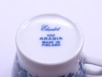 Arabia(アラビア)/Elisabet(ブルー)/コーヒーカップ&ソーサー
