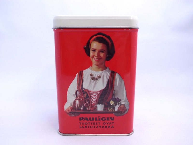 フィンランド コーヒー缶 ヴィンテージ - 食器