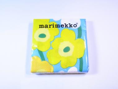 marimekko(マリメッコ)/UNIKKO(ブルー×グリーン系)/ペーパーナプキン