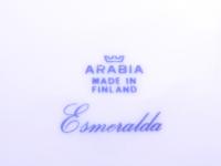 ARABIA(アラビア)/Esmeralda(レッド)/プレート(Φ17.5cm)