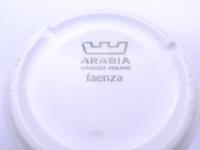 ARABIA(アラビア)/faenza(ブラウン)/ティーカップ&ソーサー