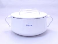 DANSK(ダンスク)/コベンスタイルⅡ/ホーロー両手鍋(ホワイト)